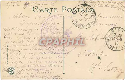 Nice — Ogród Palmierny — Édition Giletta, n°103 — Rewers