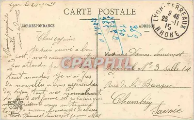 LYON - Plac Carnot - L. E. - n°8 — Rewers