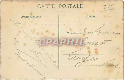 Biarritz Pittoresque — zachód słońca nad morzem widziany z jaskini latarni — Wydawnictwo A. Simons - Chiché Perthoud - Ateliers Frois, nr 162 — Rewers