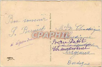 NANTES — Teatr Graslin i ulica Racine — Wydawnictwo La Clagogne, nr 358 — Rewers