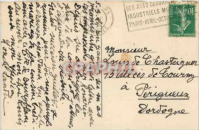 LYON — Vue générale, prise de Fourvière - E.R. — Rewers