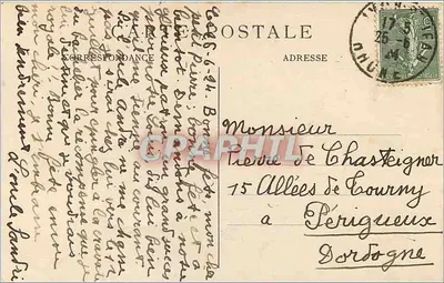 LYON — Pont Galliènt (anteriormente Pont du Midi) — E.R. n°362 — Verso