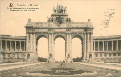 Bruxelas - Bruxelas - Arco Monumental do Cinquentenário — Jules, editor, n° 74