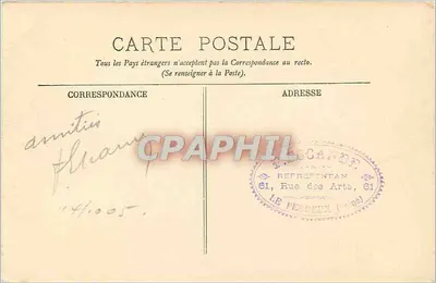 Le Havre — Widok panoramiczny — LL. — Rewers