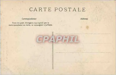 Kruisje van de Koning van Rome — Paleis van Fontainebleau — E. L. D. Edit. — Achterkant