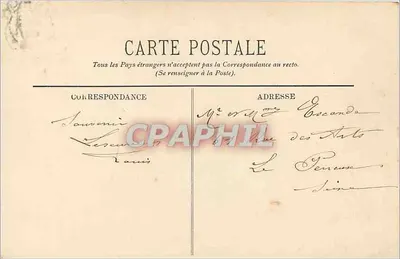 Chantilly — Les Grandes Écuries — LL. — n° 118 — Rewers