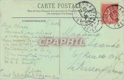 Bourges — Os Portais da Catedral — LL. — n°14 — Verso