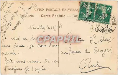Gorot — Souvenir d'Italie — wydawca Gorot — Rewers