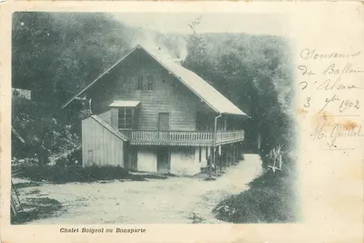 Chalet Boigeol ou Bonaparte — Ballon d'Alban — editor M. Guillot, n° de série não visível