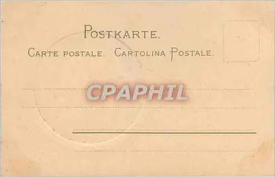 Dwa łabędzie na jeziorze — scena bukoliczna — Plesener Buchleipzig, seria 1177 — Rewers