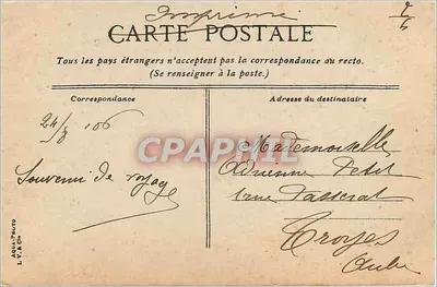 Dijon — Katedra św. Michała — wyd. Dijon, nr 422 — Rewers
