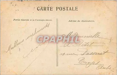 Versailles — Petit-Trianon — La Maison du Seigneur — Verso
