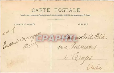 Versailles - O Castelo - Grand Trianon - Entrega de Carros - Carro de Gala de Napoleão — Verso