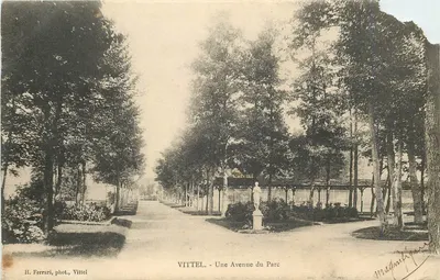 VITTEL - Uma Avenida do Parque — H. Ferrari, fot., Vittel