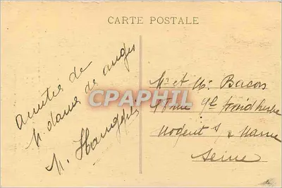 Primeiro homenagem de reconhecimento a N.-D. dos Anjos — E. Weibel, editor, 131, boulevard Raspail, Paris — Verso