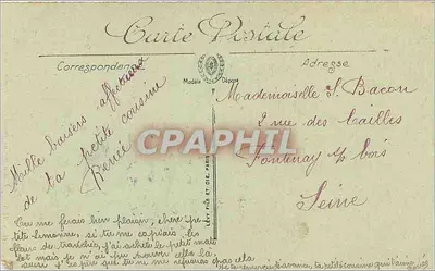 Katedra w Albie — Façade — wydawca G. Lévy, n° 11 — Rewers