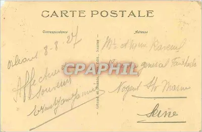 Orléans - La rue de la République — Editore Arraud et Nozais, n°63 — Verso