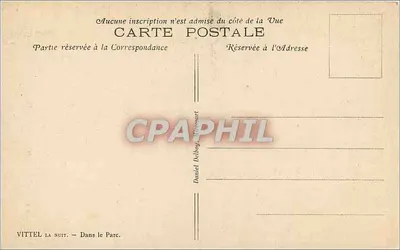 Vittet w nocy — W parku — Daniel Delbouy — Rewers
