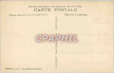Wittel w nocy — Galeria Promenoir — Daniel Dallonguet — Rewers