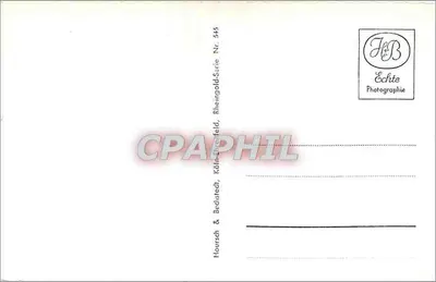 Pfalz w Kaub — widok na Ryn w — Hoursch & Beckstedt, Käln-Ehreifeld — Rewers