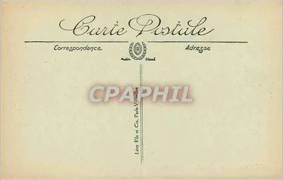 Le Tréport — Plaża przy niskiej wodzie — I.I. — Rewers