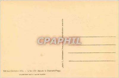 La Corniche d'Or — La isla d'Or desde Dramont-Plage — Rella — Reverso