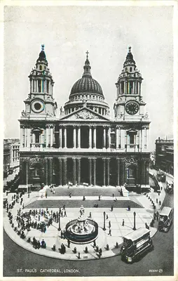 Catedral de São Paulo, Londres — Cartão Postal Valentine's n°85595