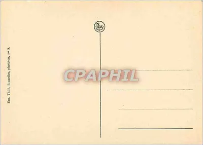 Bruxelles — Colonna del Congresso — editore N. Thill, n° 5 — Verso
