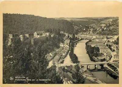 Bouillon — Panorama tirado da Ramonette — editor LJS, série n°13