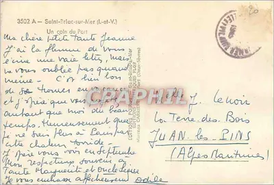 Um canto do Porto — Saint-Briac-sur-Mer — Éditions Poiriot — Verso