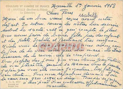 Marseille — La Canébière — Procedura 391, Drusager, Imp. — Rewers