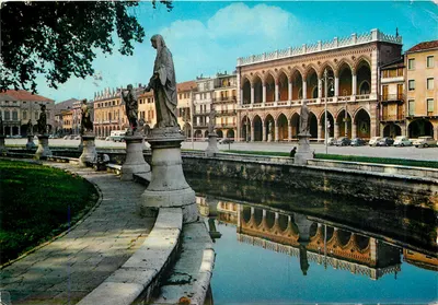 Padova — Prato della Valle — Loggia Amulea — Cartital & B. Facchinelli, número de série não visível