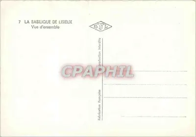 Basílica de Lisieux — Vista general — n°7 — Reverso