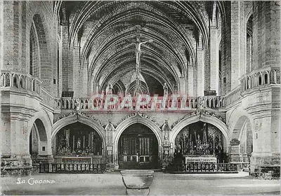 A Cegonha — Interior da igreja abacial — Edição à La Chaise-Dieu