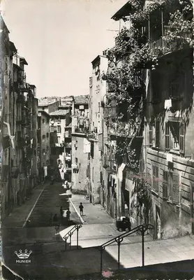 Nice - Uma rua da Velha Cidade — Edições d'Art Munier, n°58