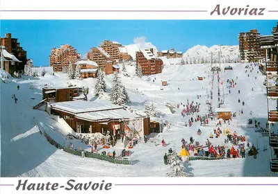Avoriaz — estação de esqui — Alta Saboia