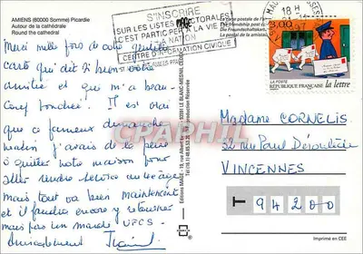 Pittoreski Amiens — Wydawnictwo CPHAPHIL, nr 43 — Rewers