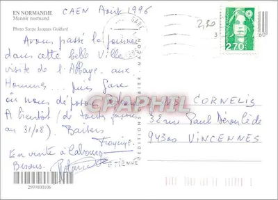 Manor normando — Normandia — Edições Étiemme — Verso