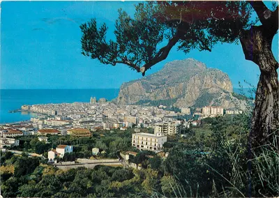Cefalú (Palermo) — Panorama — Ed. Esclusiva G.S. La Lumia - Sicilian Souvenir, n° 58