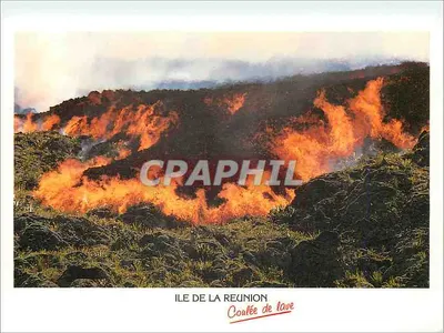 Wyspa La Réunion — Strumień lawy — Craphil