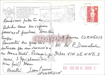 Rota do Col da Chavade e Colina de Mayred — Editor: Edições Cellulose Bron — Verso