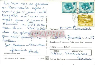 Mamaia — Siut-Ghiol — Wydawca I.P. ARTA GRAFICĂ — Rewers