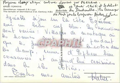 Kaplica Domitiusza — Efes, Turcja — Keskin Color — Rewers