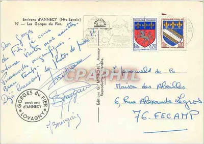 Góry Fier — Kowale — Wydawnictwo G. MOUCHET, Annecy — Rewers