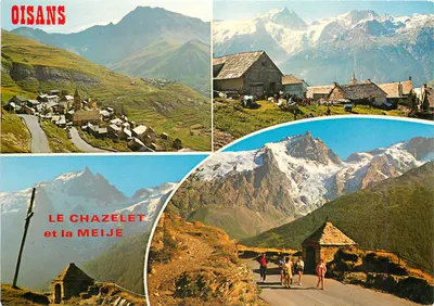 Oisans — Le Chazelet y la Meije — Ediciones Cellard Bron