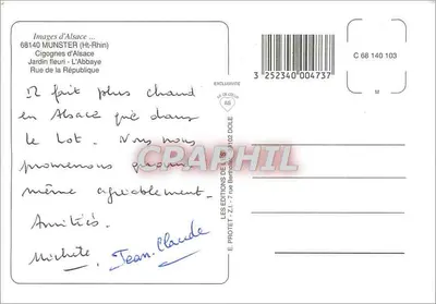 Munster — Cigony z Alzasku — Wydawnictwo L'AS — Rewers