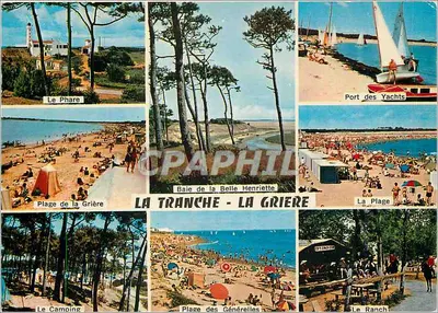La Tranche - La Grière — Baía da Belle Henriette, Praia, Porto dos Yates, O Farol — Editor: Arte da Metalurgia