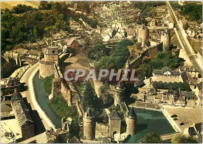 Fougères — Castelo feudal (século XII-XV) — Edições A. PRAUN & Cie, N° 207