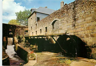 Fougeres (Ille-et-Vilaine) — Moinho na rio Nançon — Éditions Retaud Frères