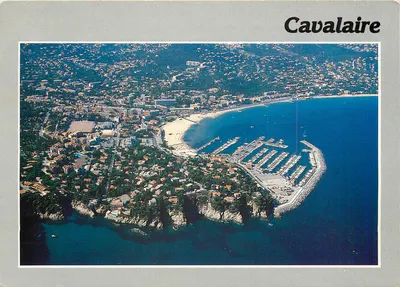 Cavalaire-sur-Mer — vista aérea — Edições S.M.D. Impressões Combier